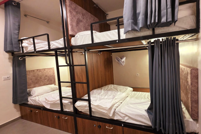 4 beds women only dorm in Jaipur
