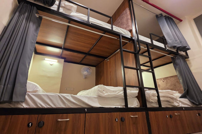 4 beds women only dorm in Jaipur