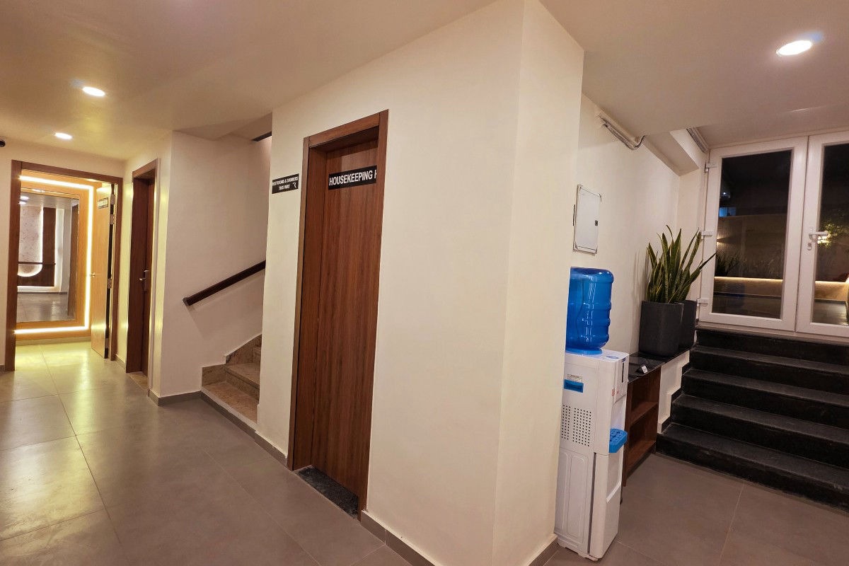 hostel corridor