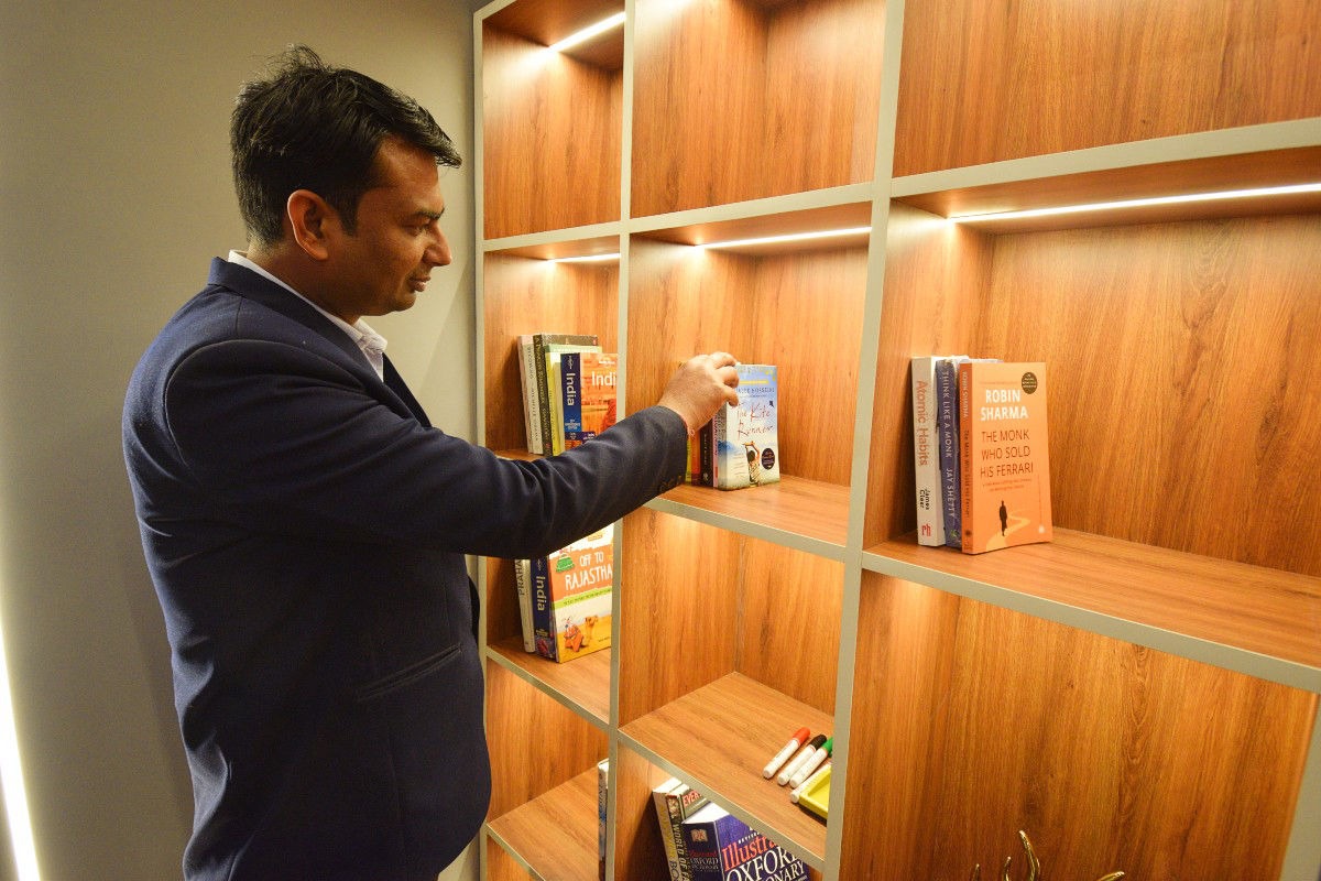 hostel library